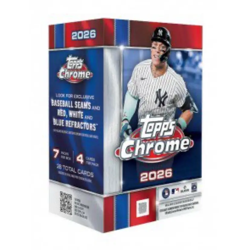 2026 Topps Chrome Baseball 40 Blaster Box PYT Live Rip #1 (MBB1998)