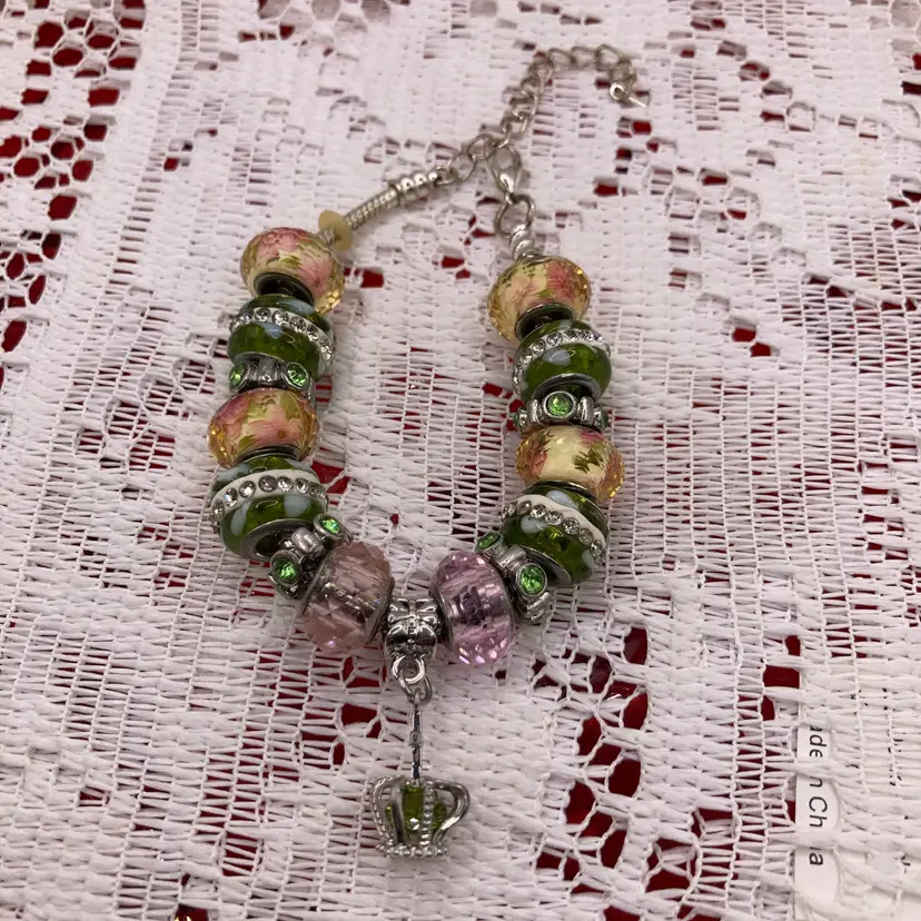 7” - 9” Queens Crown Slider Bracelet