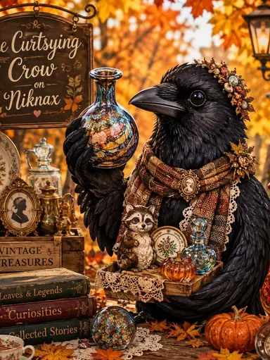 You Pick Choice Sale At The Curtsying Crow 🐦‍⬛ On Niknax 