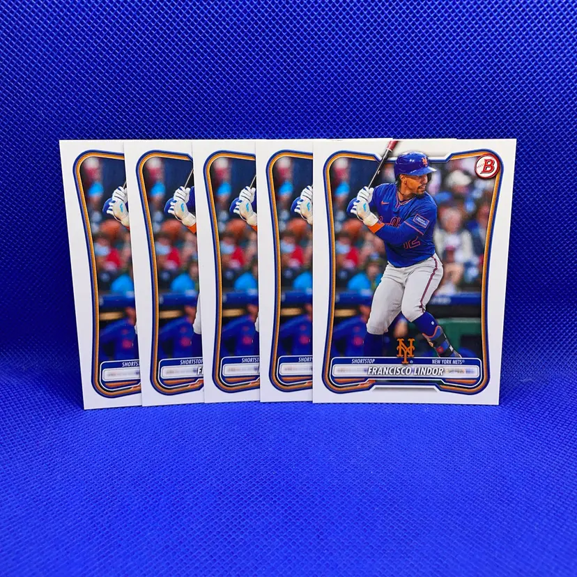2026 Bowman Francisco Lindor Lot Of 5