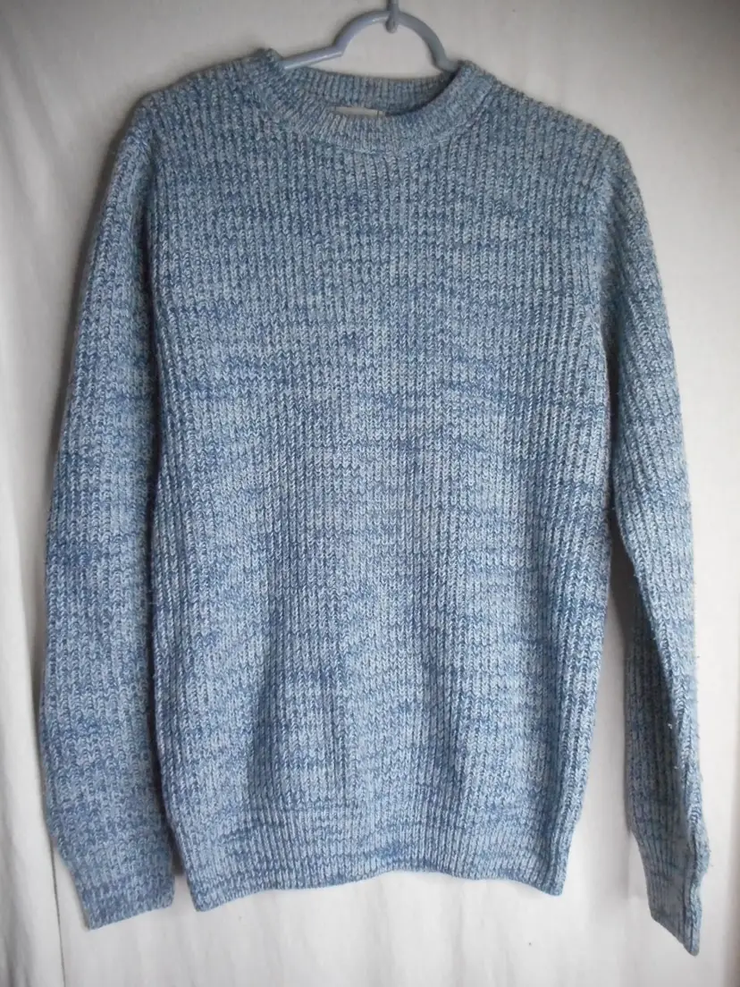 Blue ragwool style crew neck Sweater Sz S Men's / Unisex George. Casual Outfitters
