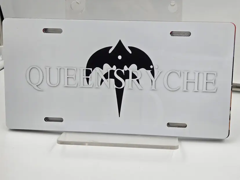 Queensryche Triryche Car Vanity Tag License Plate