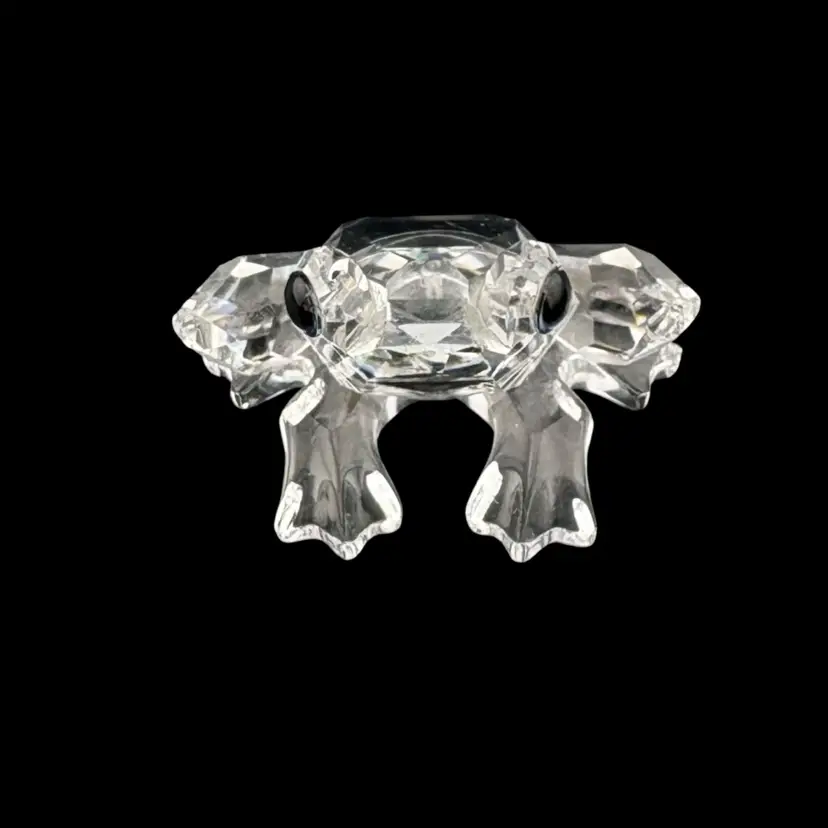 Swarovski Crystal Frog 1” Tall x 1” Deep x 1.5” Wide