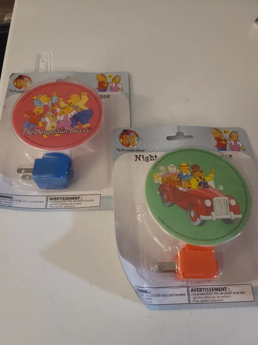 LED Berenstain Bears Night Lights Set