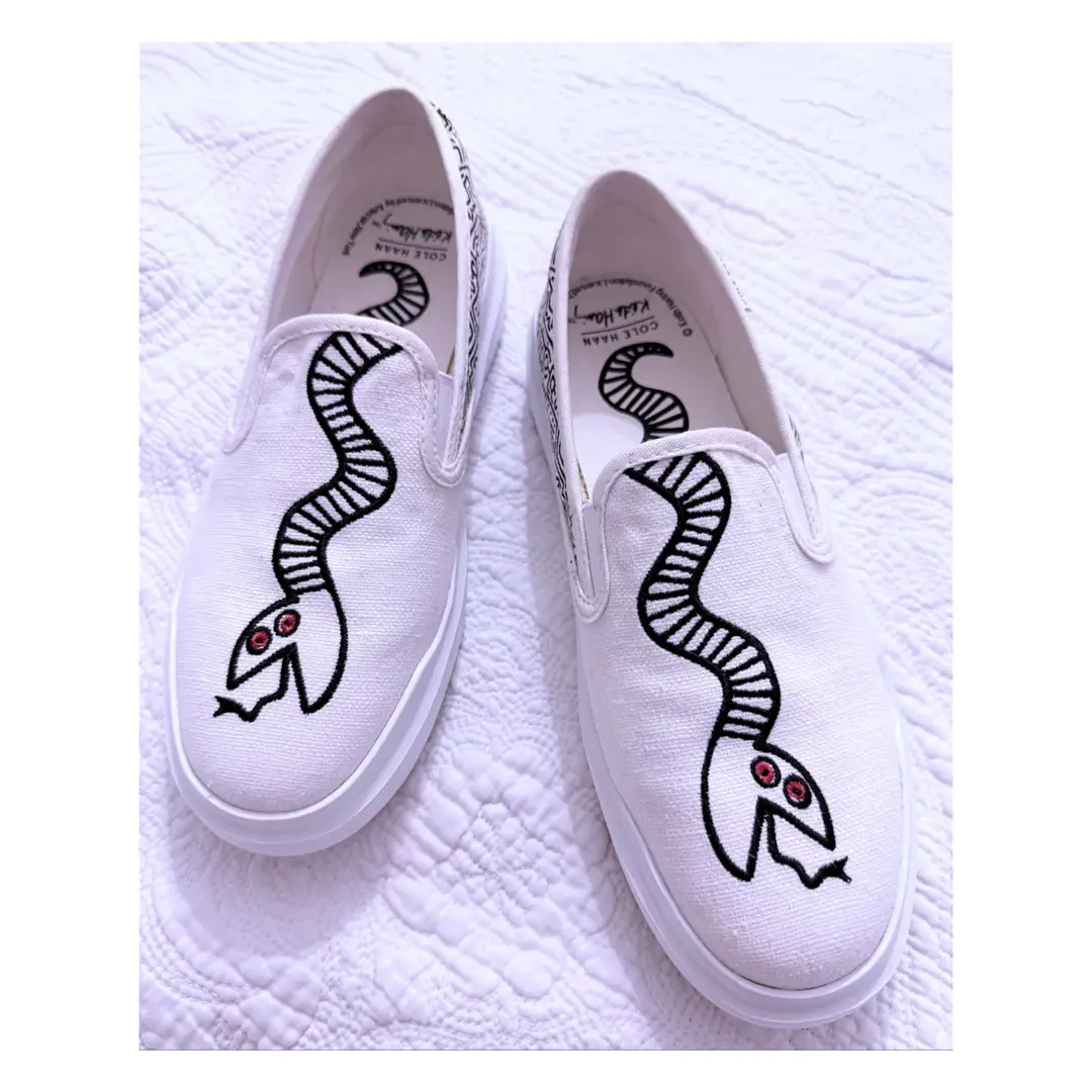 Cole Haan X Keith Haring Slip-on Shoes