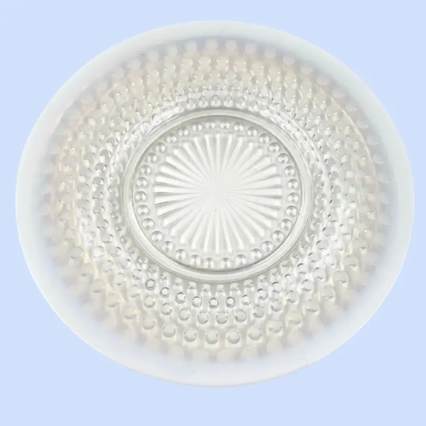 #059- Vintage Moonstone Lunch Plate  Anchor Hocking
Sold Individually
