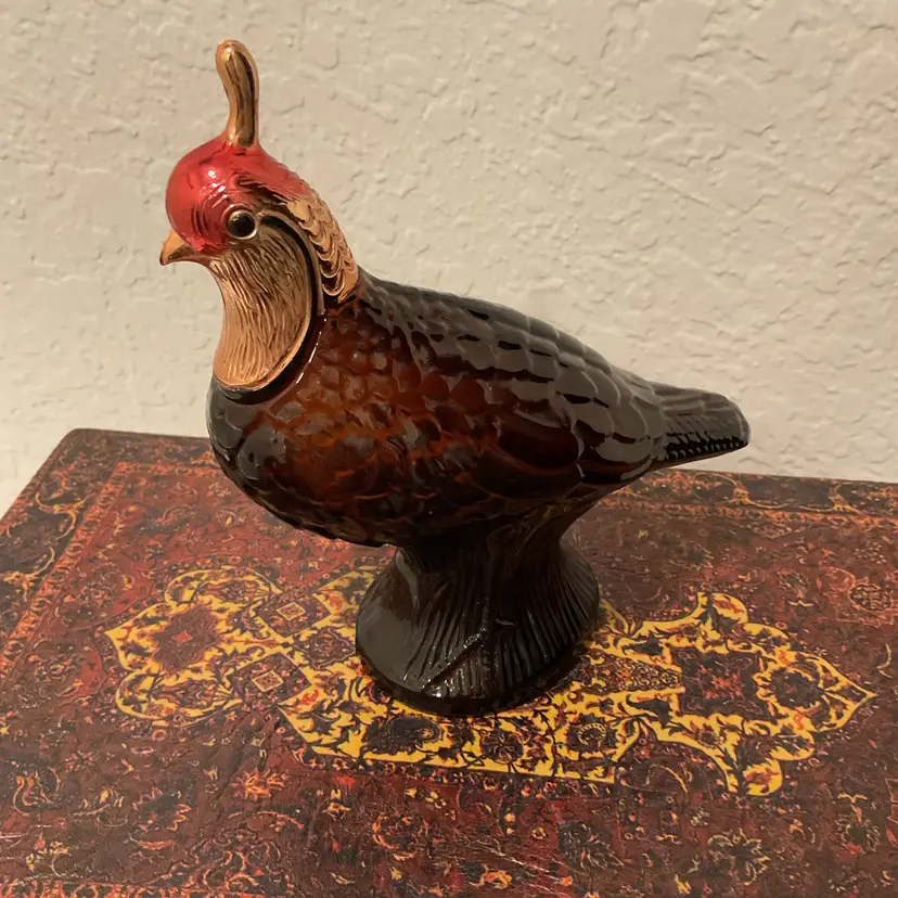🚶🏻‍♀️🪾Avon Quail Decanter