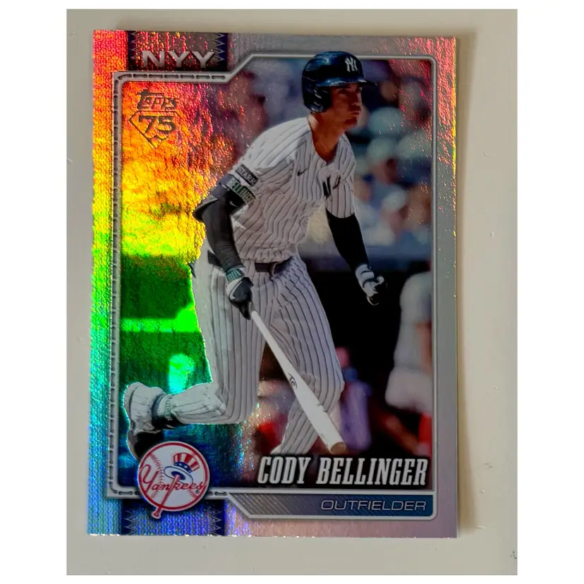 Cody Bellinger Rainbow Foil New York Yankees