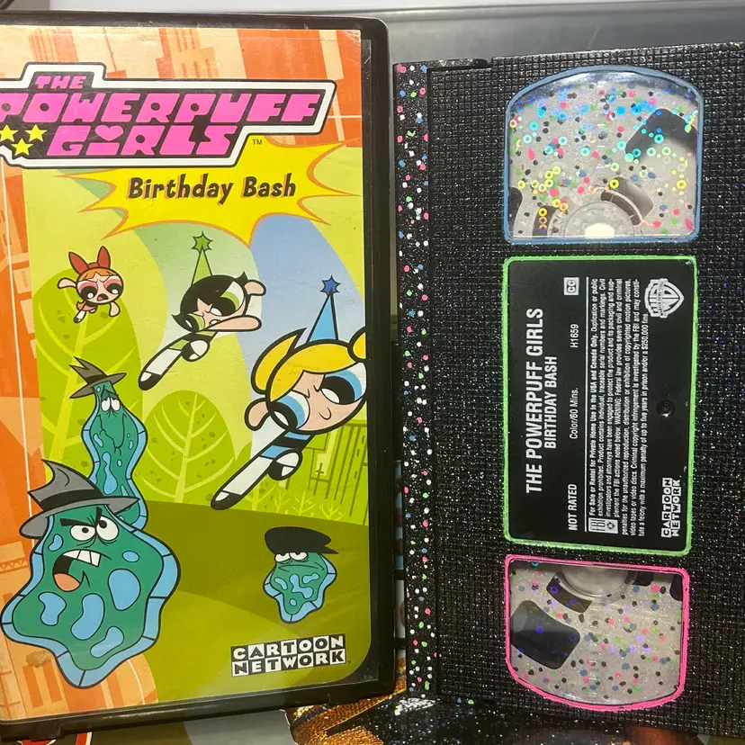 Powerpuff Girls VHS (Ashley Ward Art)