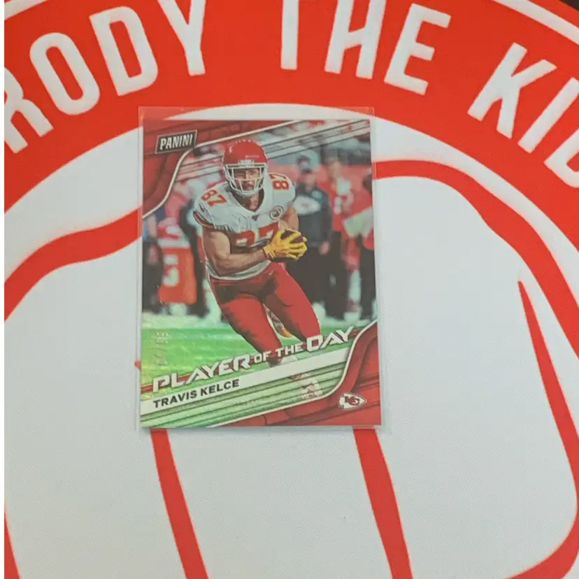 2020 Panini Player Of The Day Silver Travis Kelce 64/99