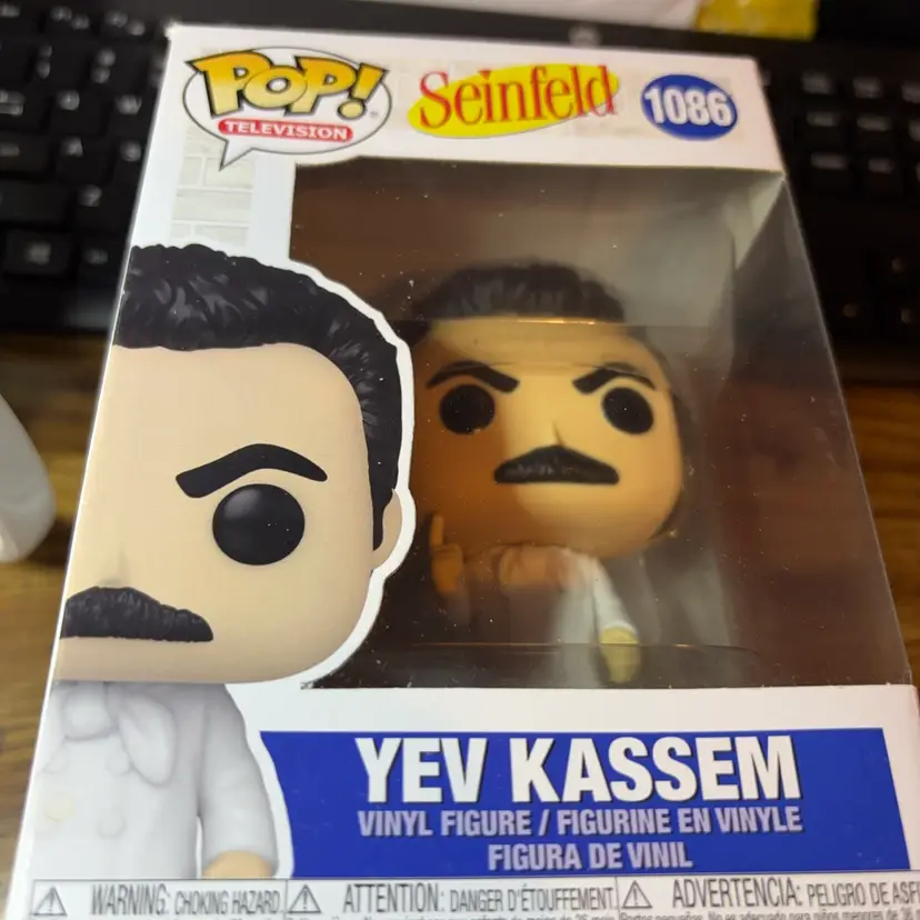Funko Pop Seinfeld 1086 Yev Kassem Vinyl Figure