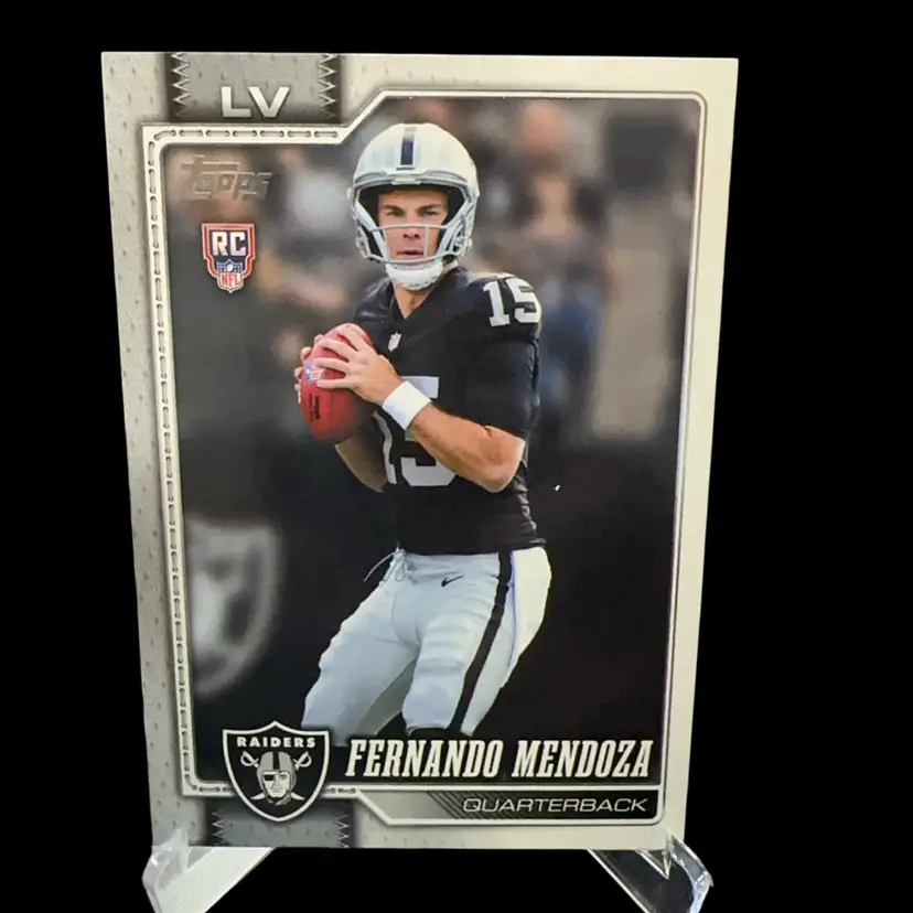 Fernando Mendoza 1st Pick! 2026 Topps RC 🔥 Las Vegas Raiders