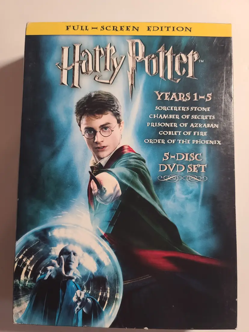 Harry Potter - years 1 to 5