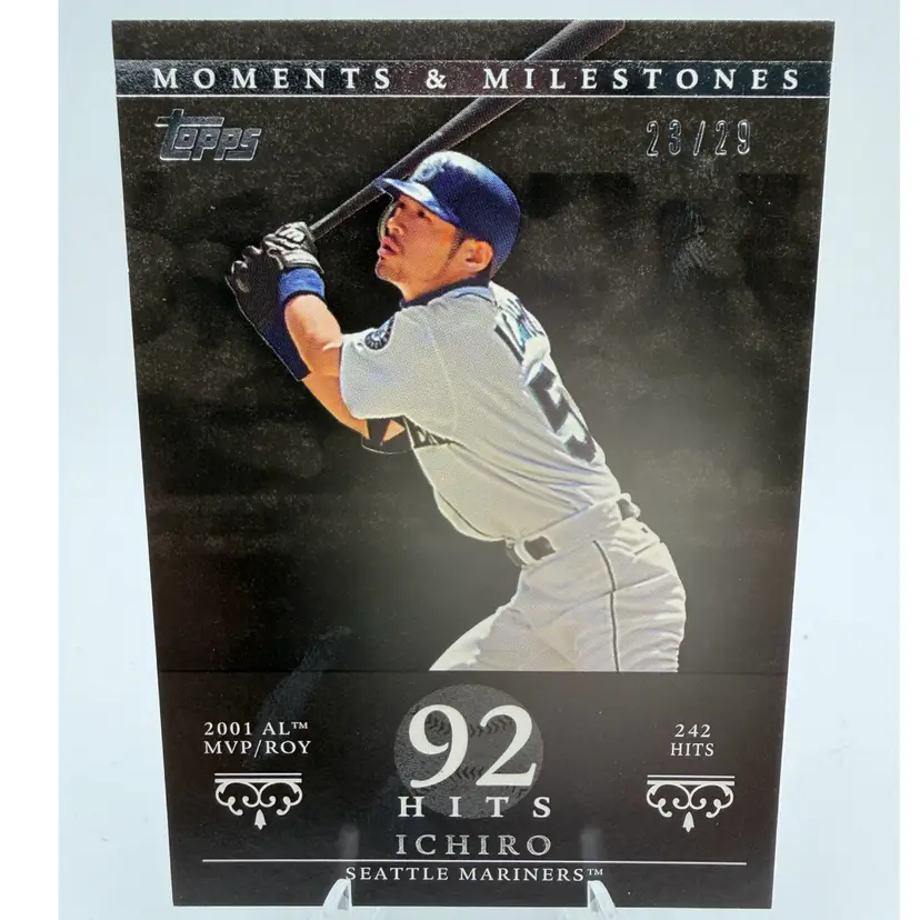 Ichiro - 2017 Topps Moments & Milestones #/29