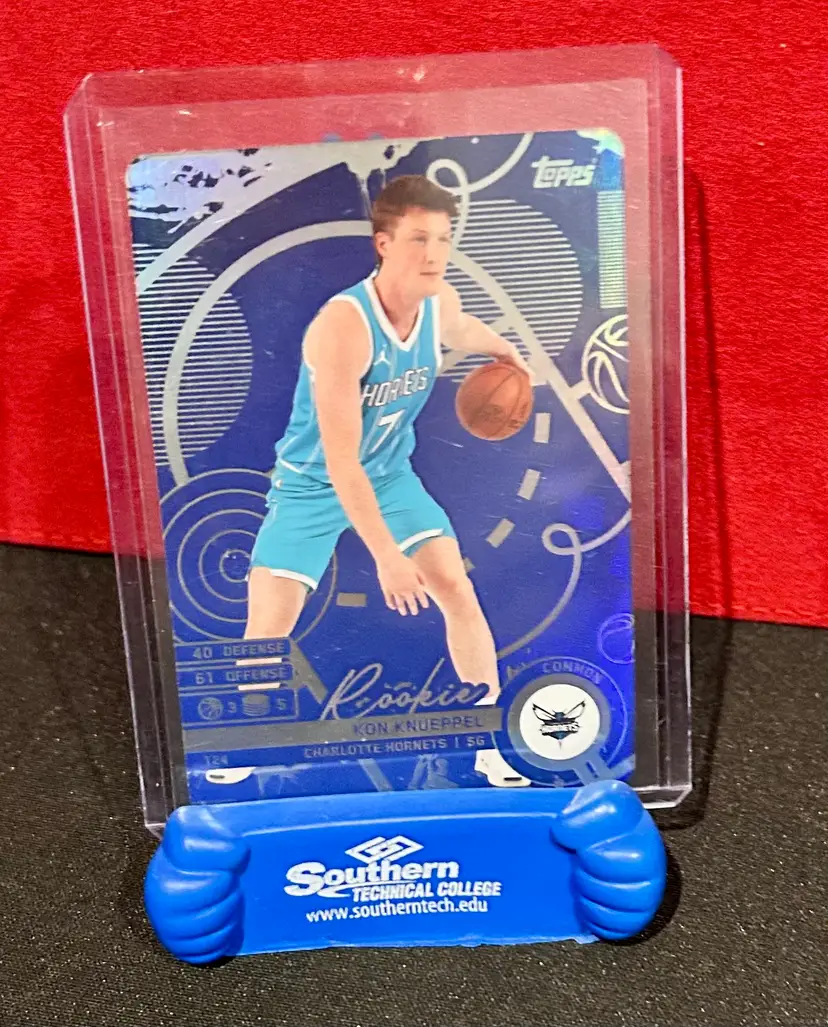 Kon Kneppel Rookie Card Match Attax Holo - Charlotte Hornets