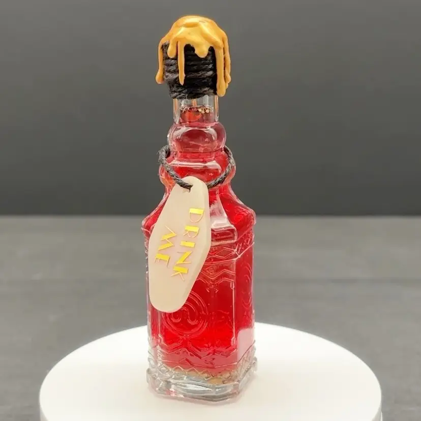 Alice in Wonderland Inspired DRINK ME Potion - Made by Me!
