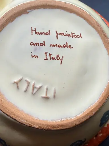 Italian Pottery, And Other Pottery 