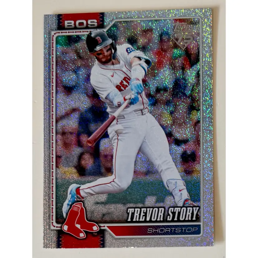 Trevor Story 2026 Topps Sandglitter Boston Red Sox