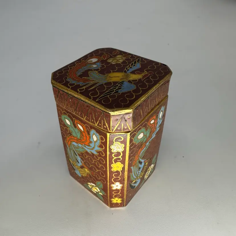 Cloisonné Trinket Box
