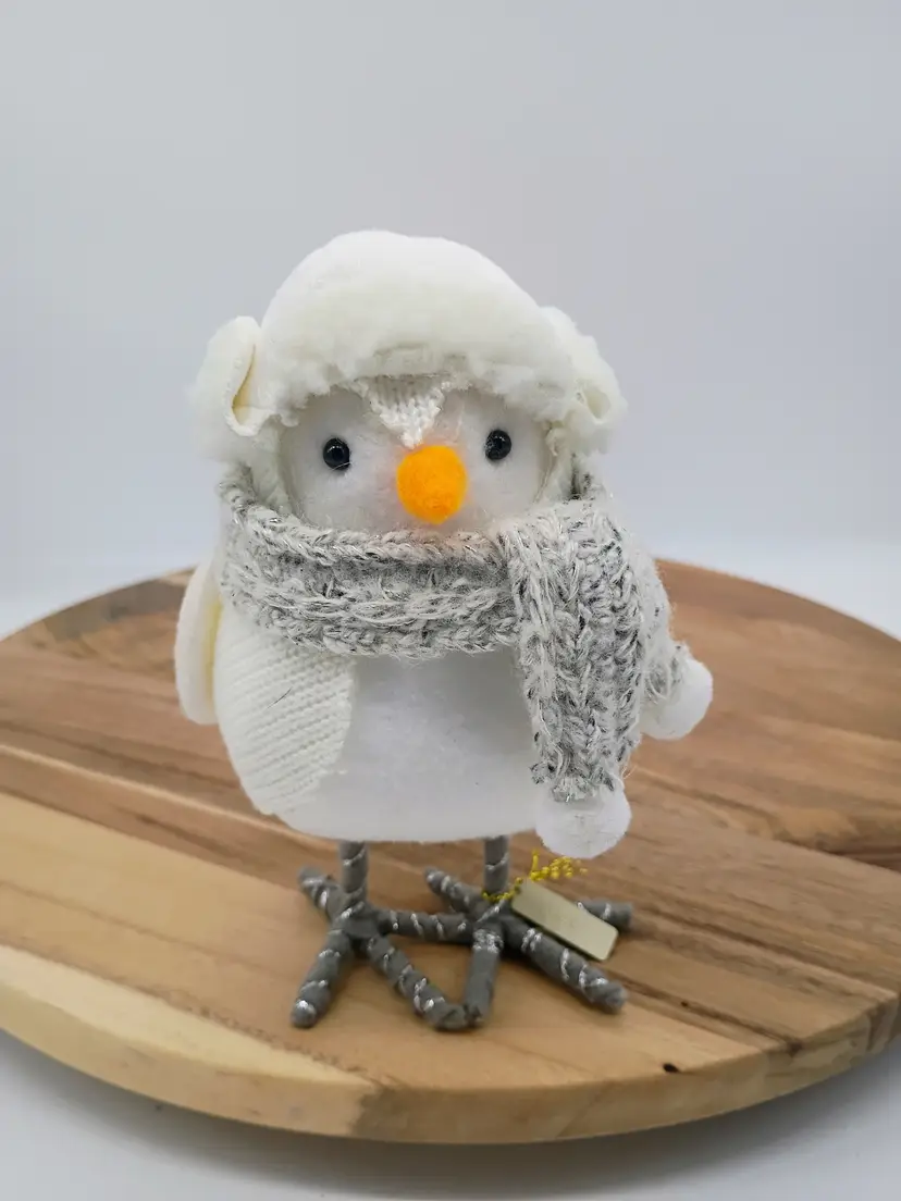 Target Featherly Friend Wonder Shop "Frost" Fabric Bird 2020 Christmas Winter.