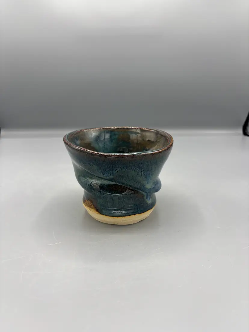 NC Pottery Blue & Green bowl