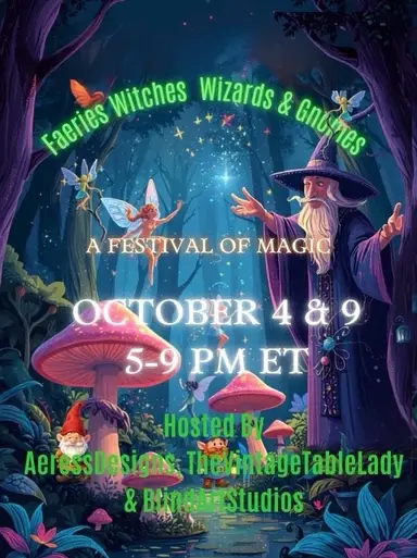 Fairies Witches Wizards And Gnomes With Patriotic Primitives By Angie