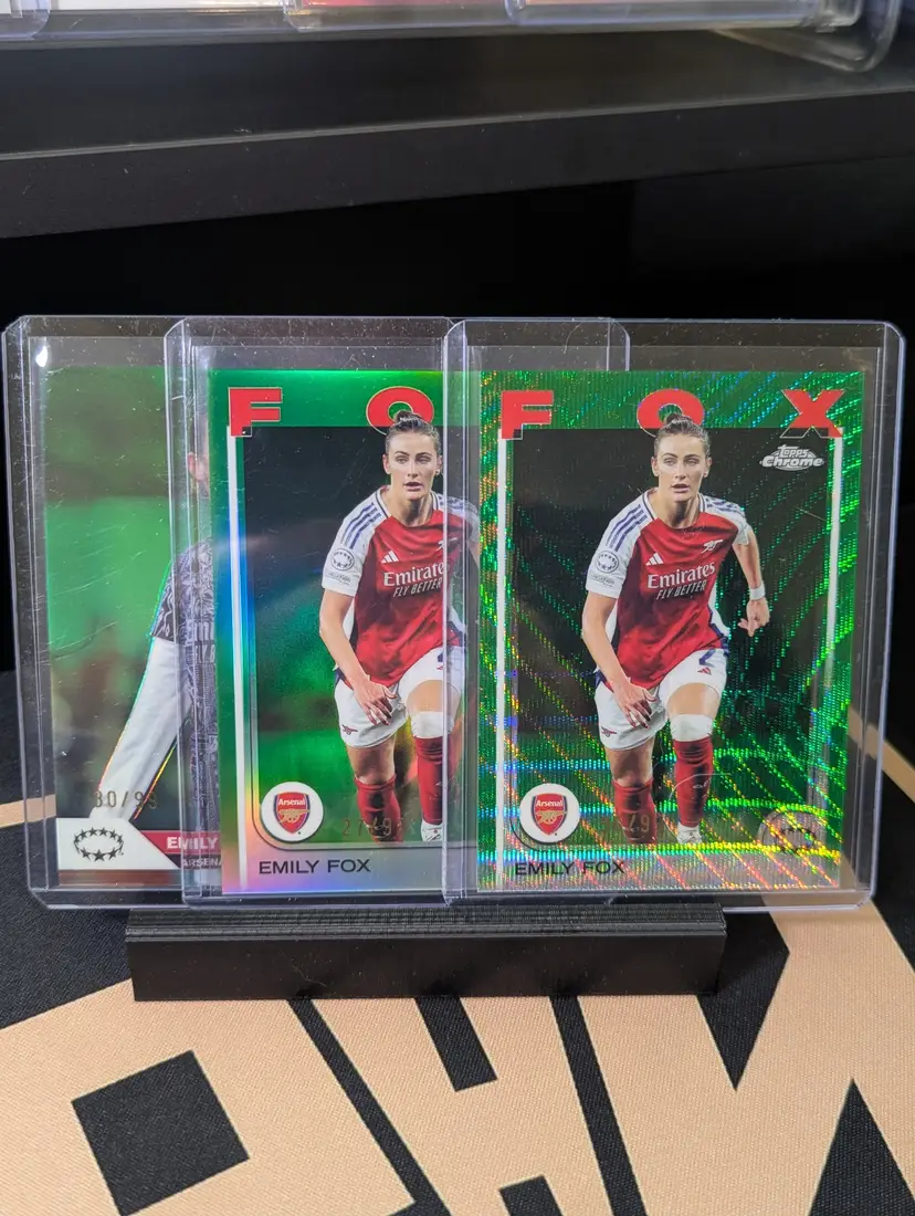 Emily Fox 3X /99 Lot