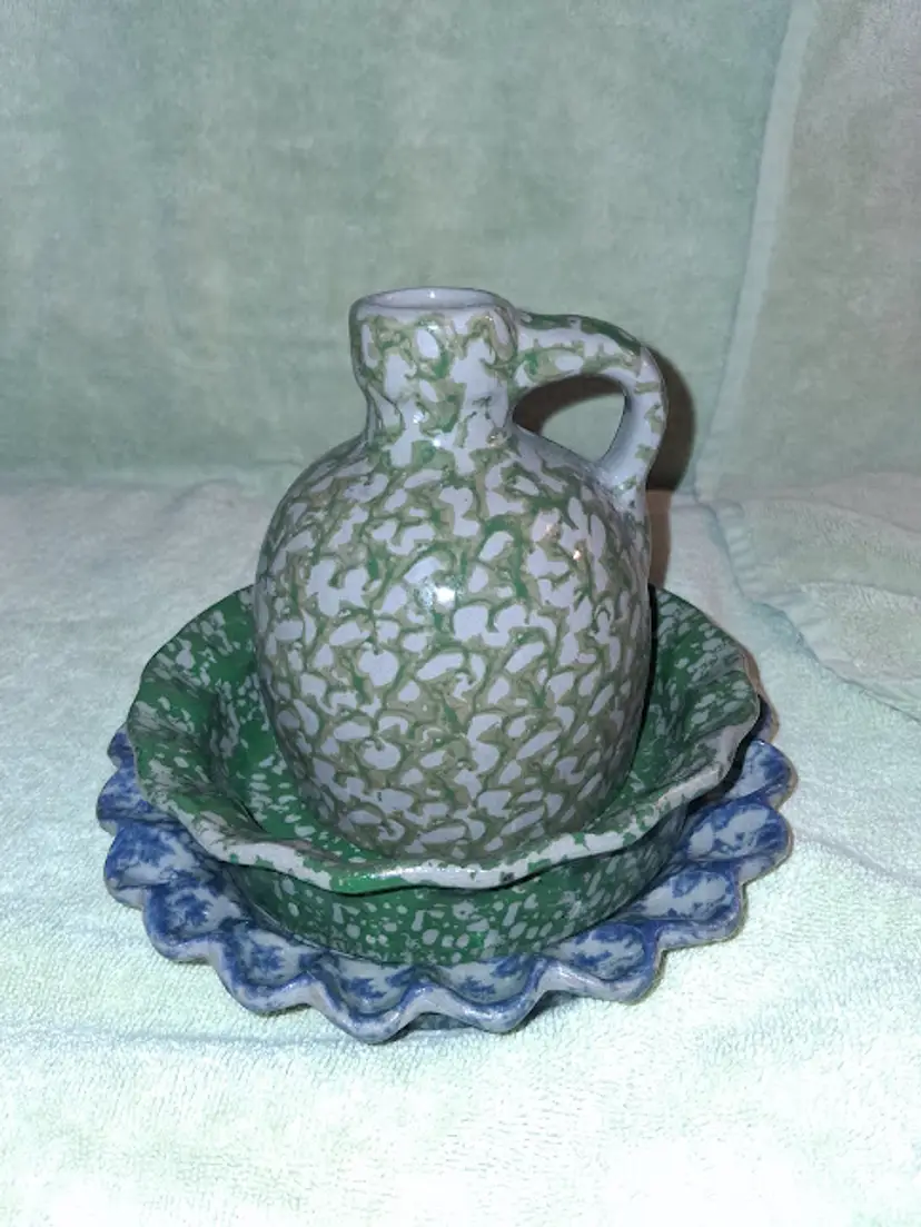 Vintage BBP Hand Thrown Pottery Bundle