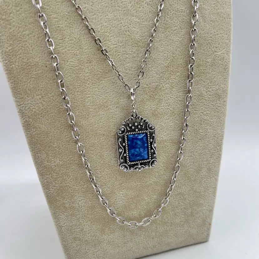 Sarah Cov Long 2 Strand Charm Necklace “Roman Holiday” - 30”