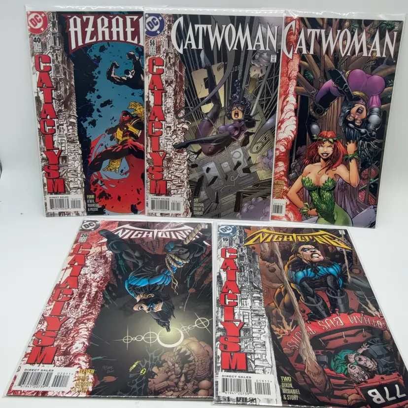 Dc Cataclysm 5 Comic Lot