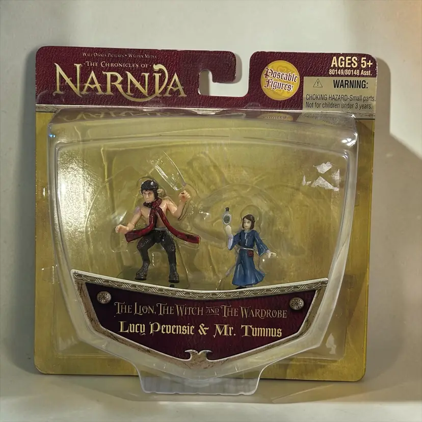 The Chronicles of Narnia - Lucy Pevensie & Mr. Tumnus Action Figure 2-Pack