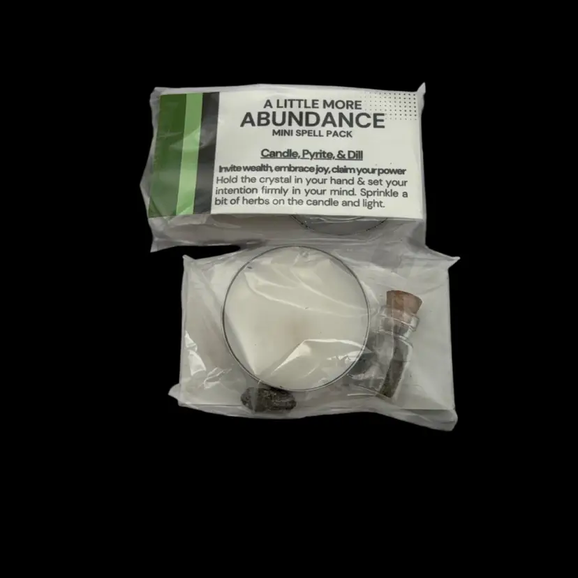 A Little More Abundance  - Mini Spell Pack For Manifesting