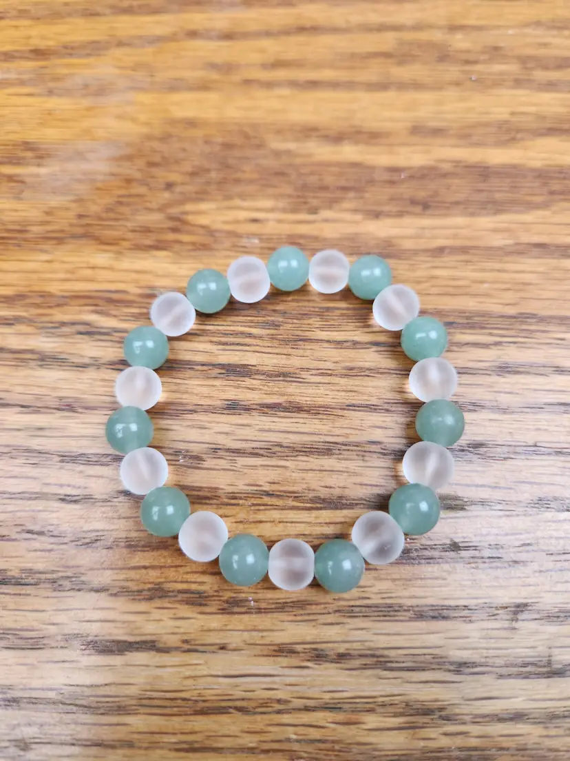#01 Handmade Beaded Stretch Bracelet
