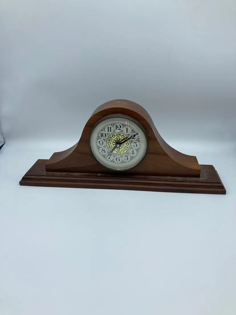 Hermle Laurel Wood Mantel Clock