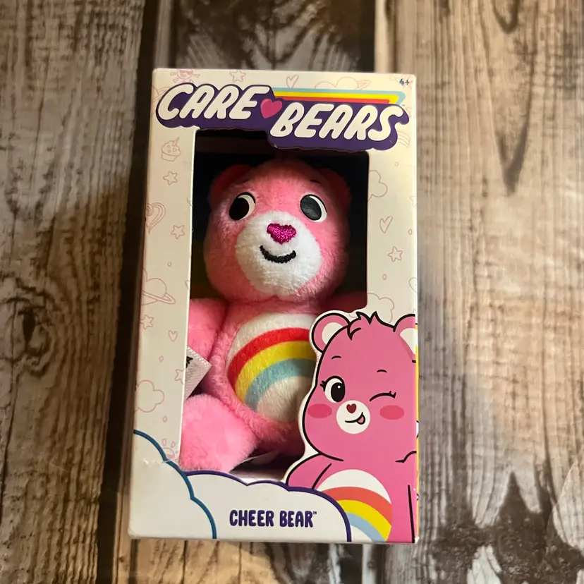 Care Bears Cheer Bear 3" Micro Plush Basic Fun 2023 NIB Sealed Box
