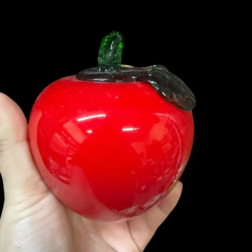 Red Glass Apple
